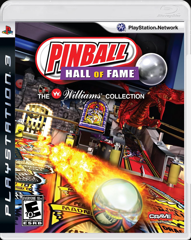 

Pinball Hall of Fame The Williams Collection PS3 Case

