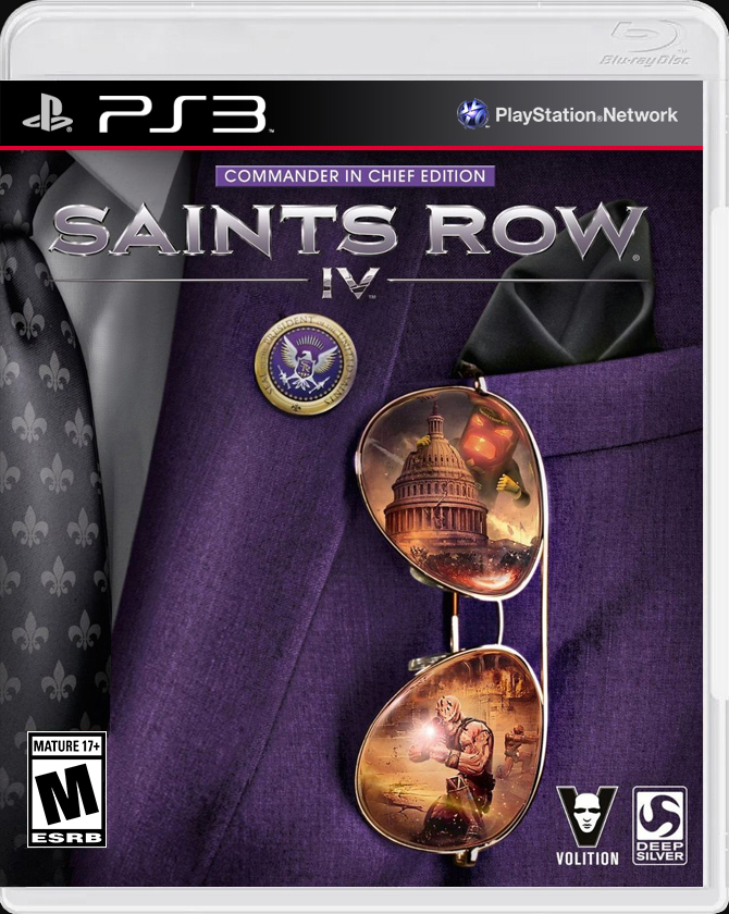 

Saints Row IV Commander In Chief Edition PS3 Case

