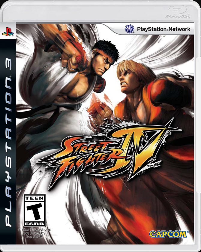 

Street Fighter IV PS3 Case

