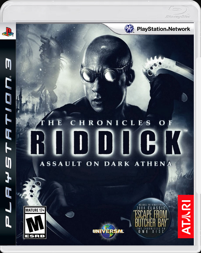 

The Chronicles of Riddick Assault on Dark Athena PS3 Case

