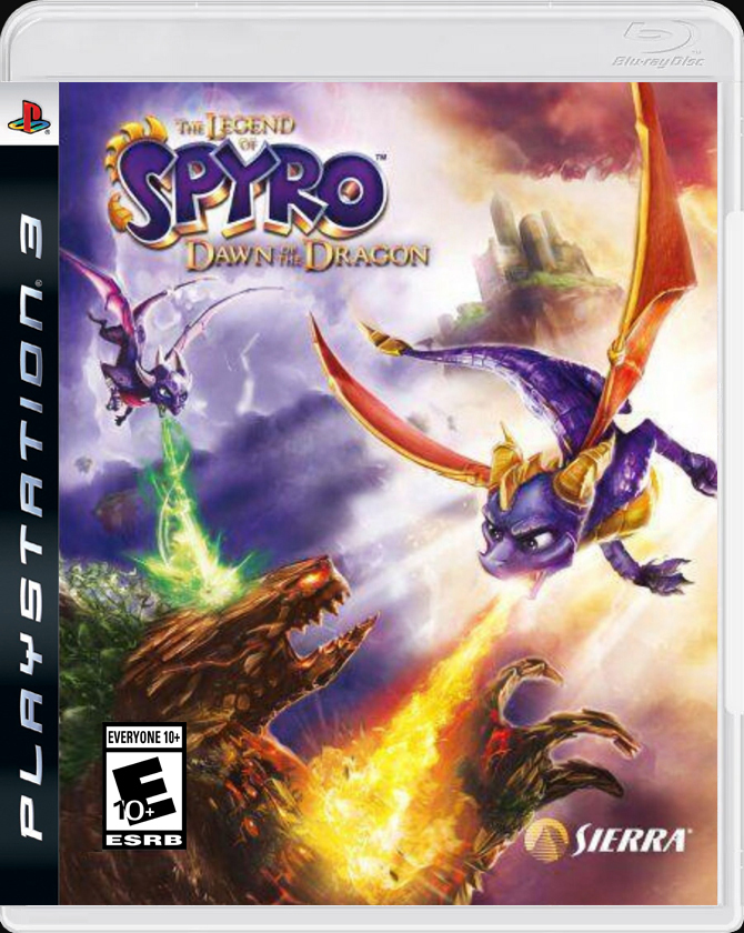 

The Legend of Spyro Dawn of the Dragon PS3 Case

