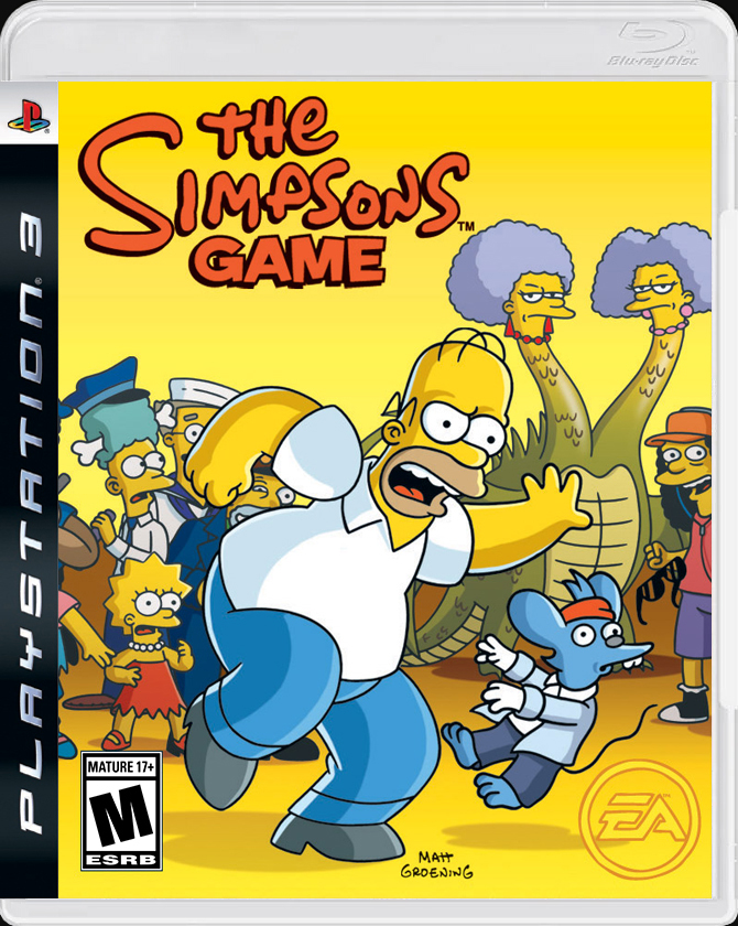 

The Simpsons Game PS3 Case

