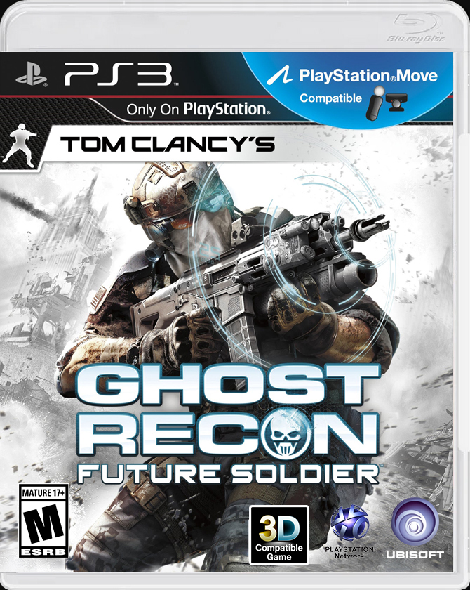 

Tom Clancys Ghost Recon Future Soldier PS3 Case

