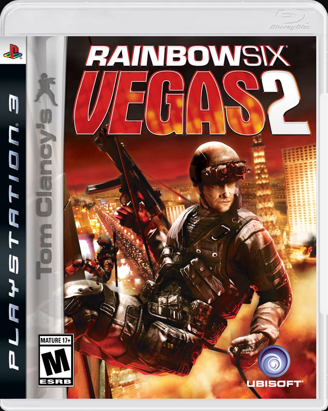 

Tom Clancys Rainbow Six Vegas 2 PS3 Case

