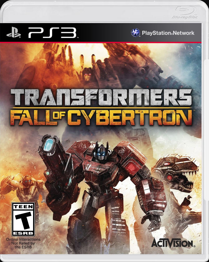 

Transformers Fall of Cybertron PS3 Case

