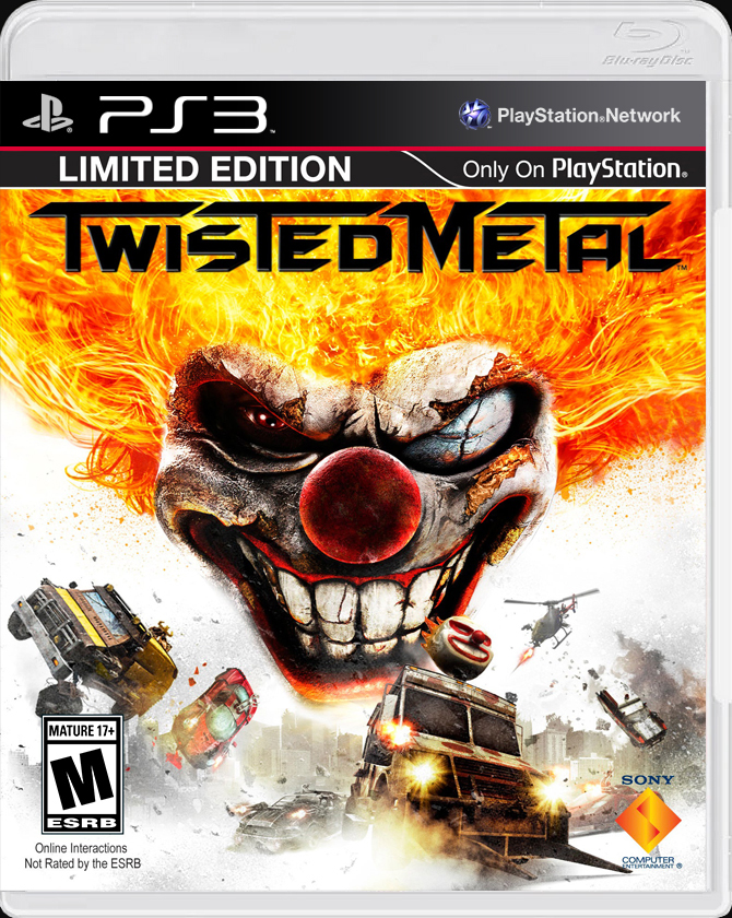 

Twisted Metal Limited Edition PS3 Case

