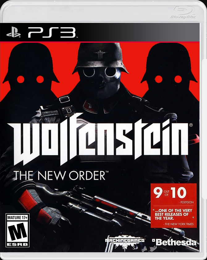 

Wolfenstein The New Order PS3 Case

