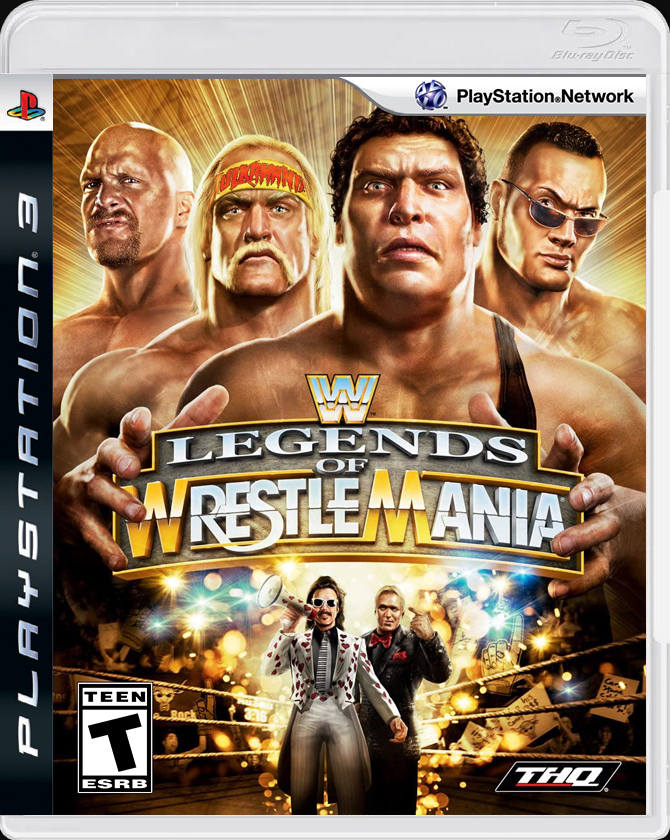 

WWE Legends of WrestleMania PS3 Case

