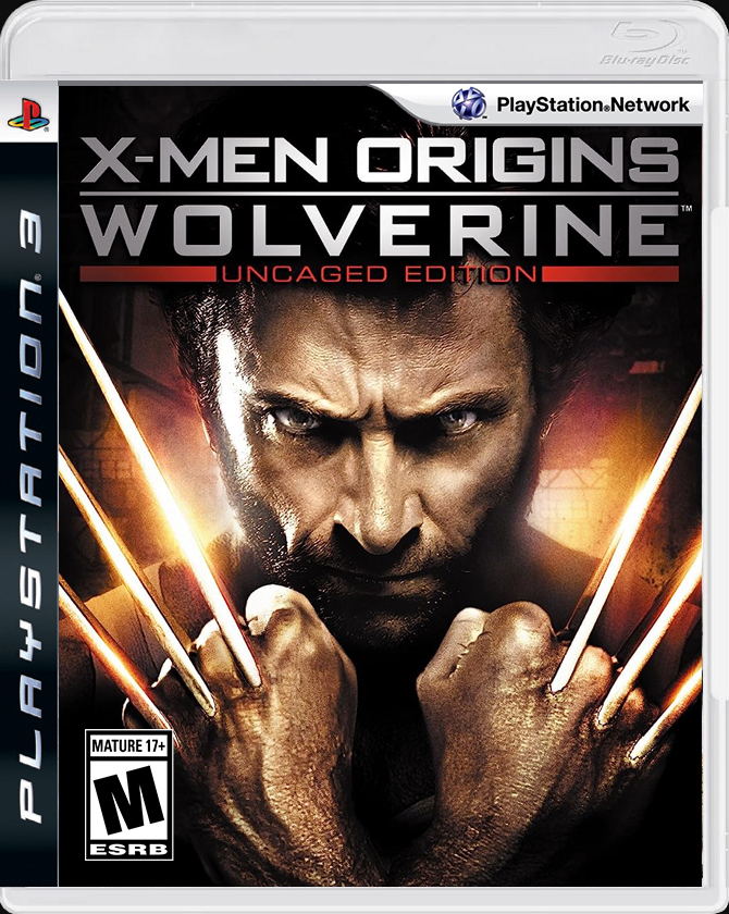 

X-Men Origins Wolverine PS3 Case

