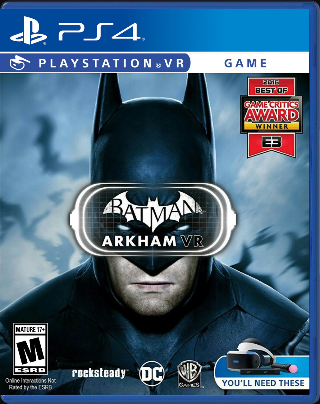 

Batman: Arkham VR PS4 Case

