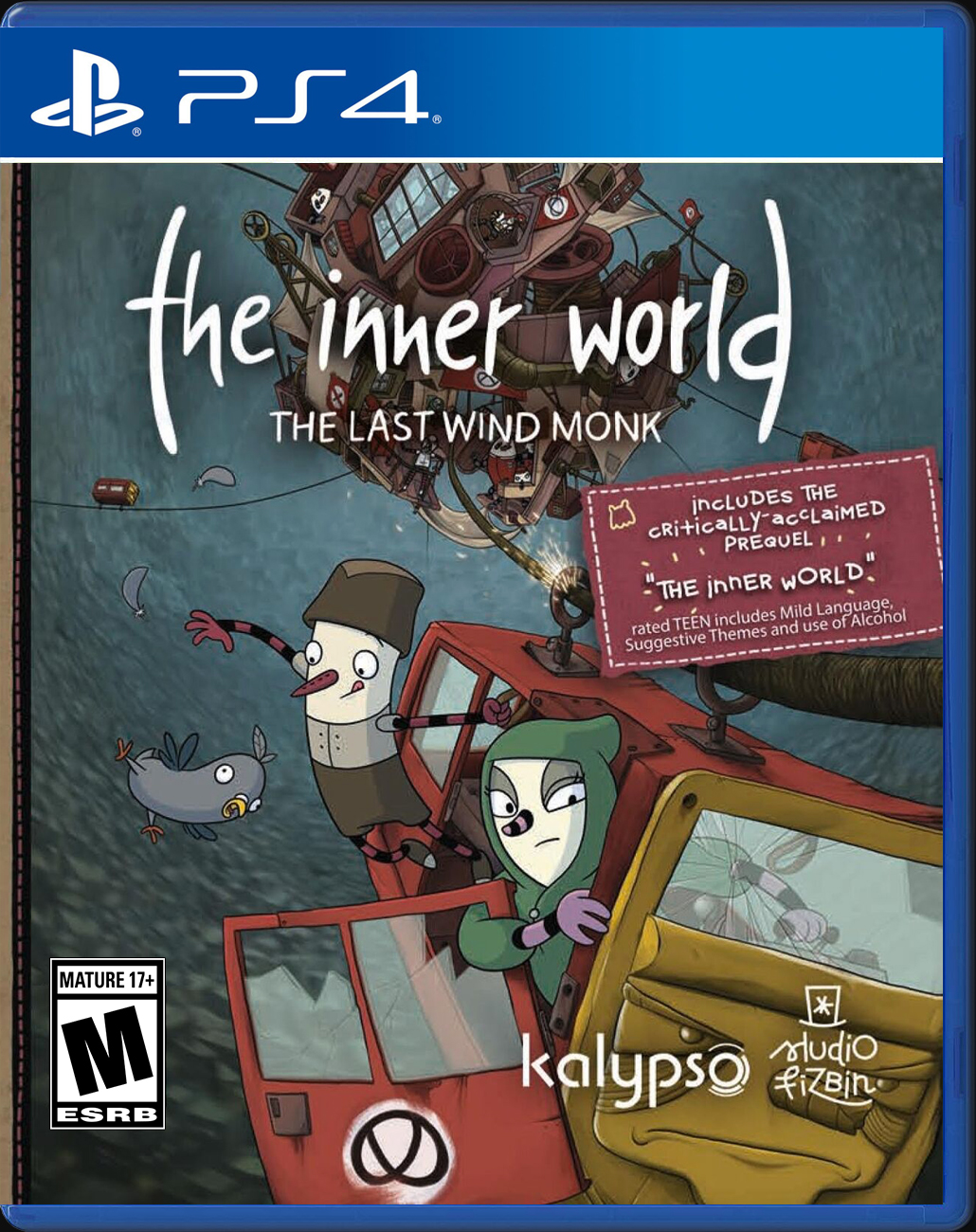 

The Inner World The Last Wind Monk PS4 Case

