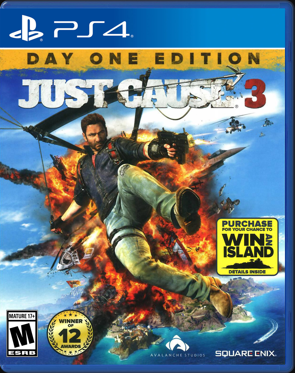 

Just Cause 3 Day One Edition PS4 Case

