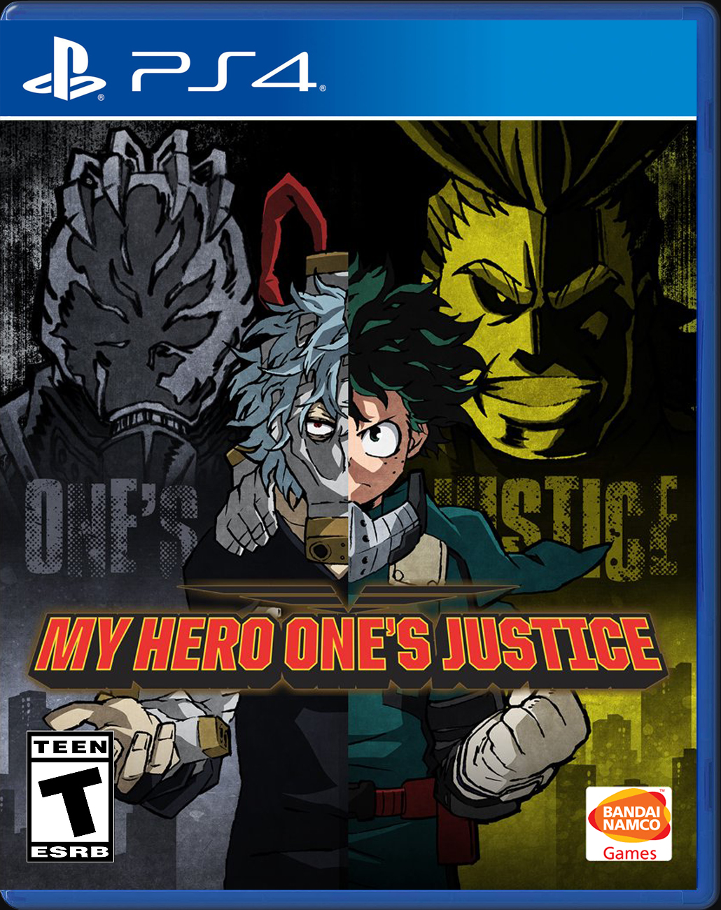 

MY HERO ONE'S JUSTICE PS4 Case

