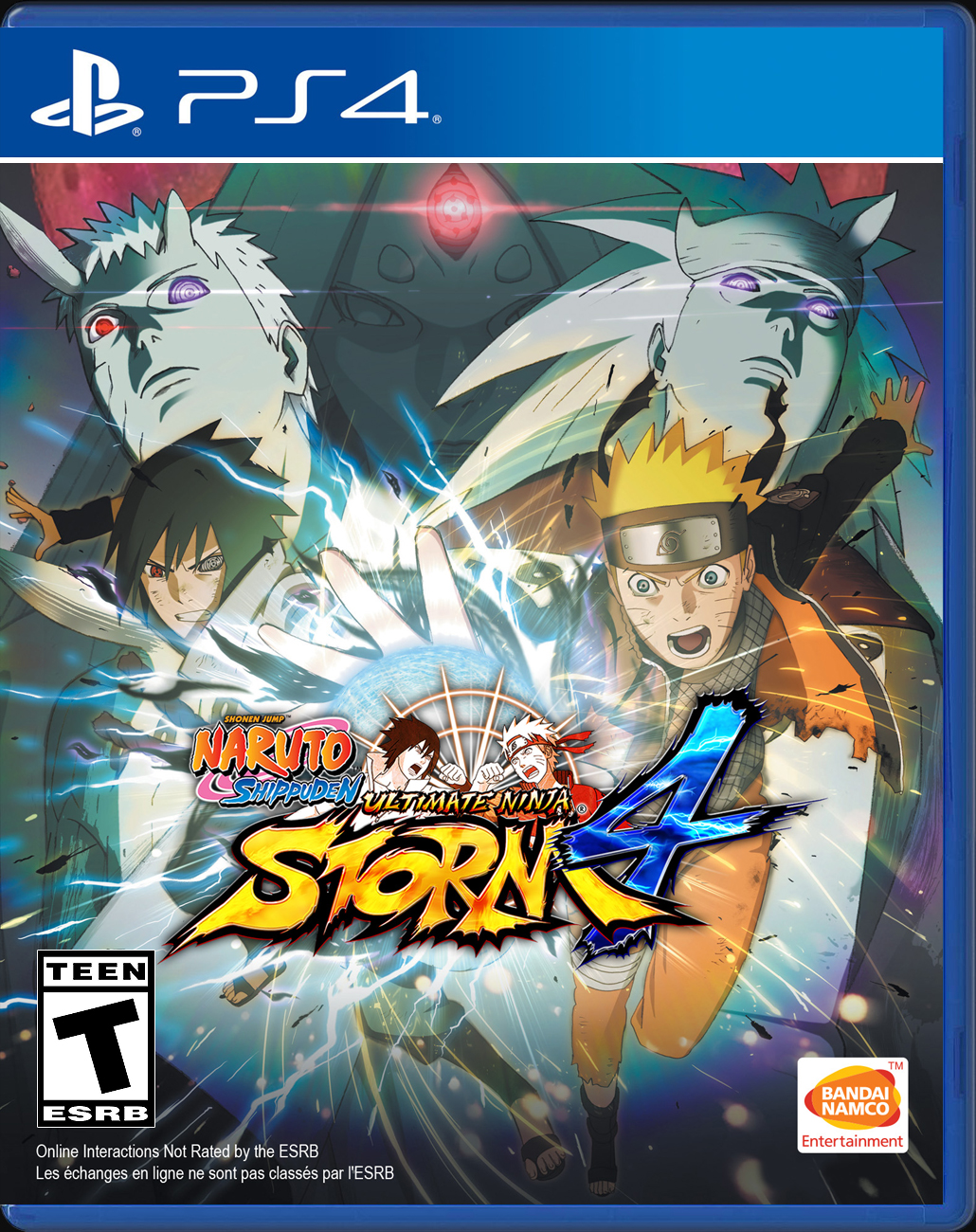 

Naruto Shippuden Ultimate Ninja Storm 4 PS4 Case

