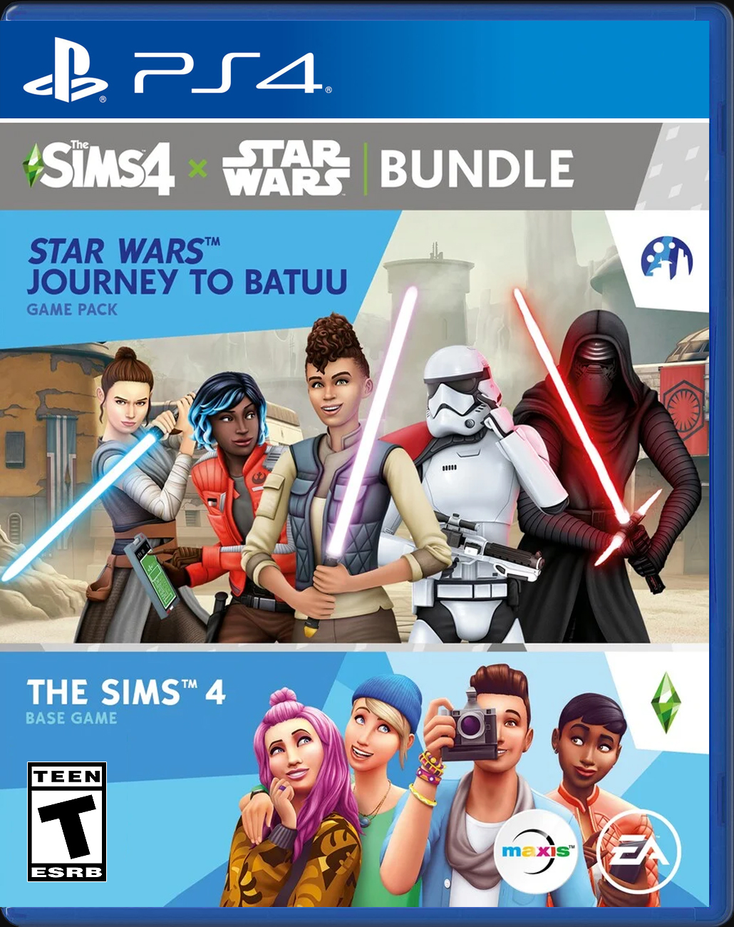 

The Sims 4 Star Wars Journey to Batuu Game Pack PS4 Case

