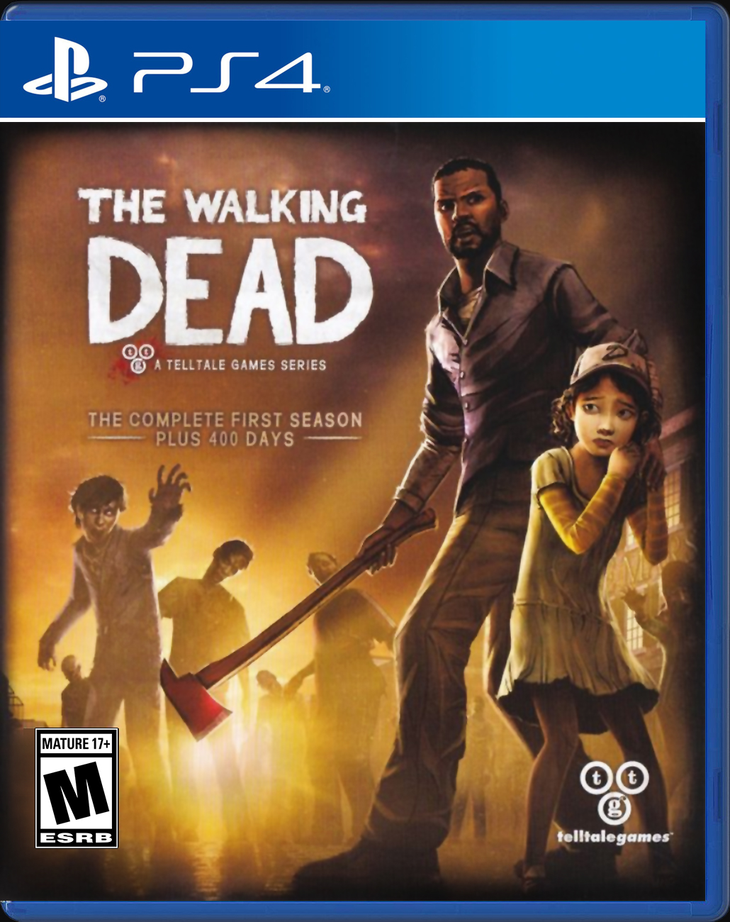 

The Walking Dead: The Complete First Season Plus 400 PS4 Case

