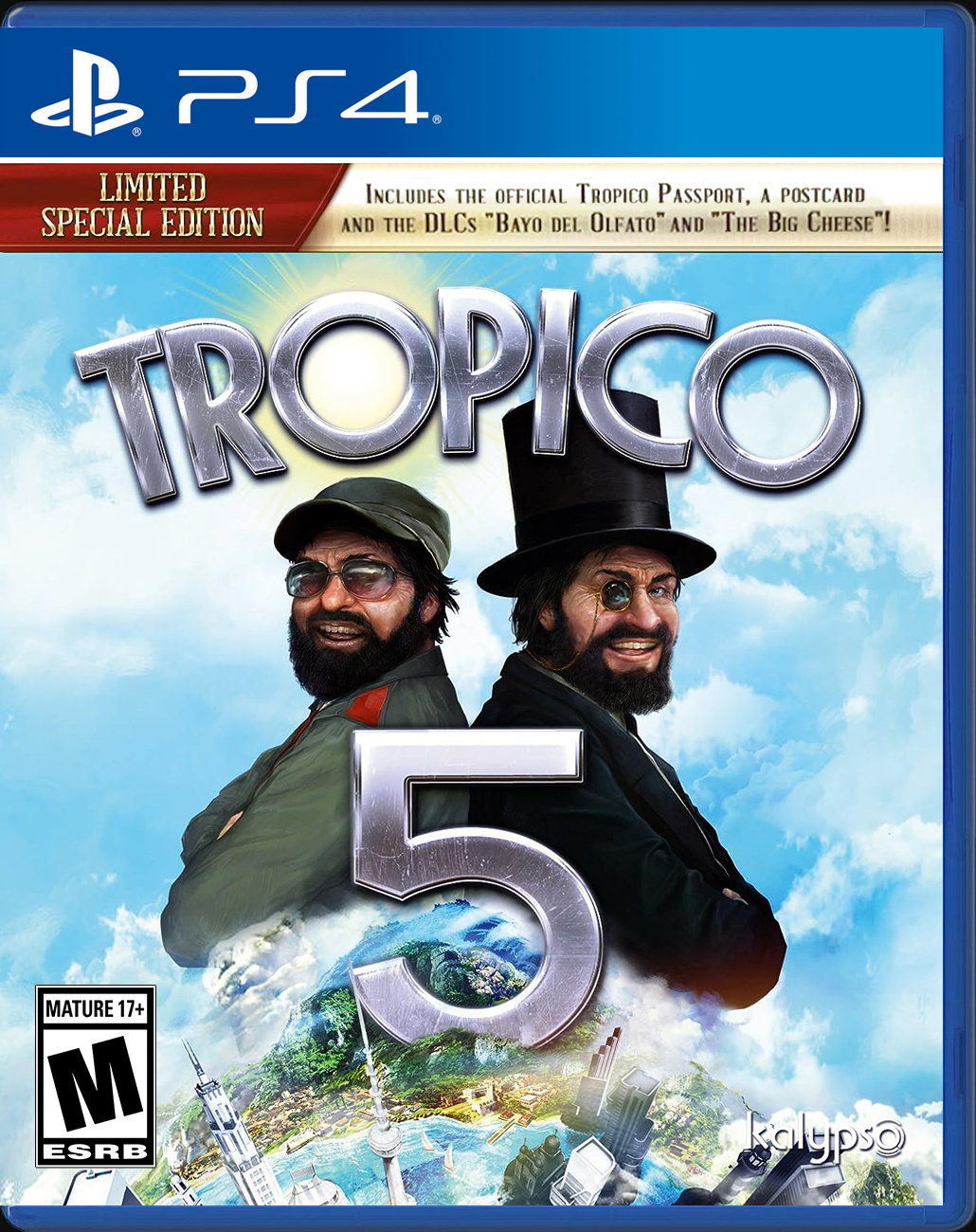 

Tropico 5 Limited Special Edition PS4 Case

