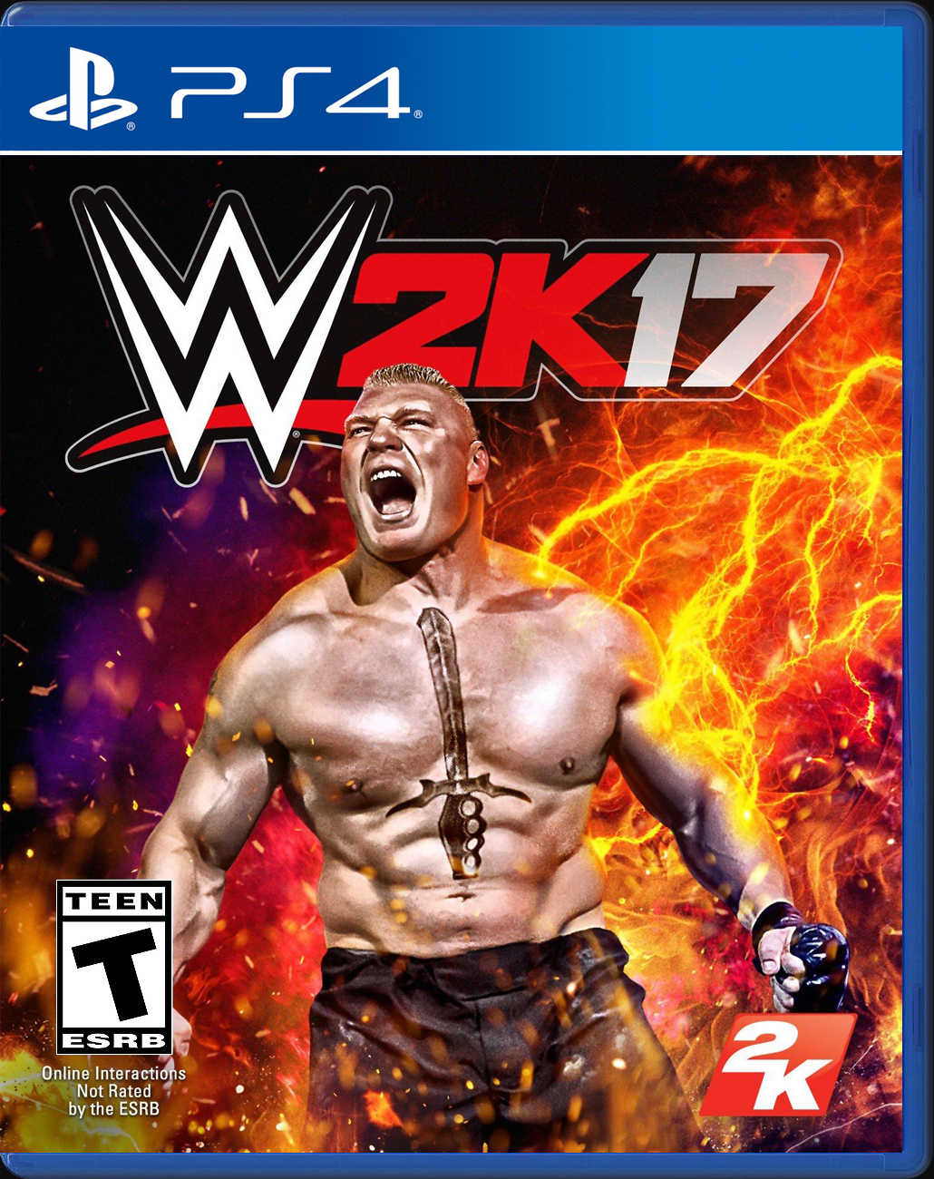 

WWE 2K17 PS4 Case

