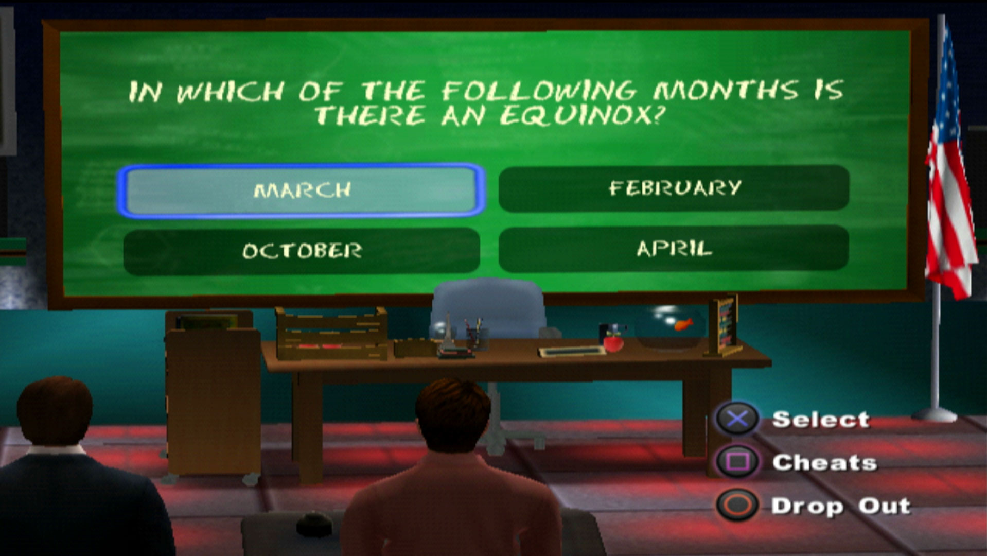 Are You Smarter Than a 5th Grader PS2 question screenshot