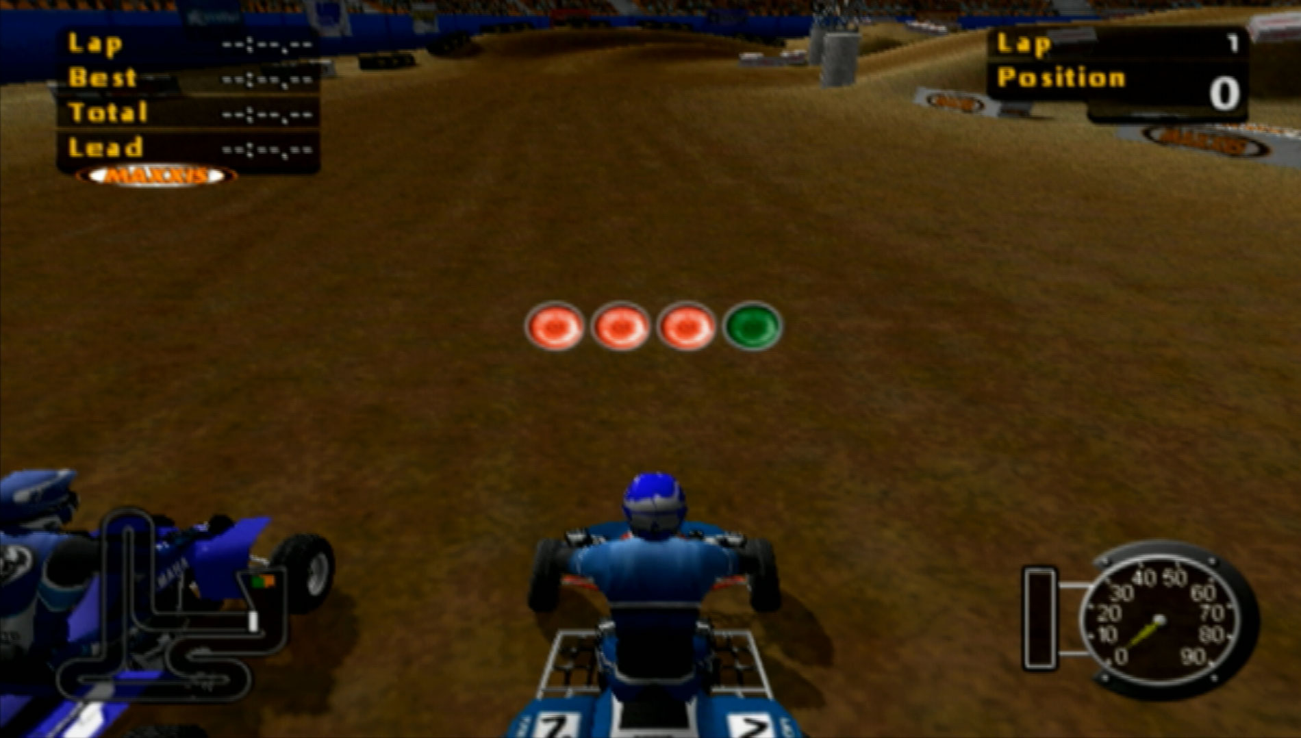 ATV Offroad Fury PS2 race starts