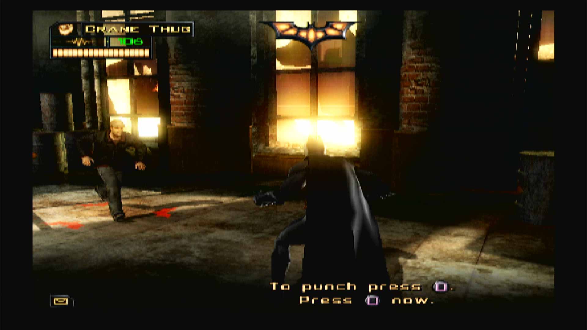 Batman Begins PS2 level 1