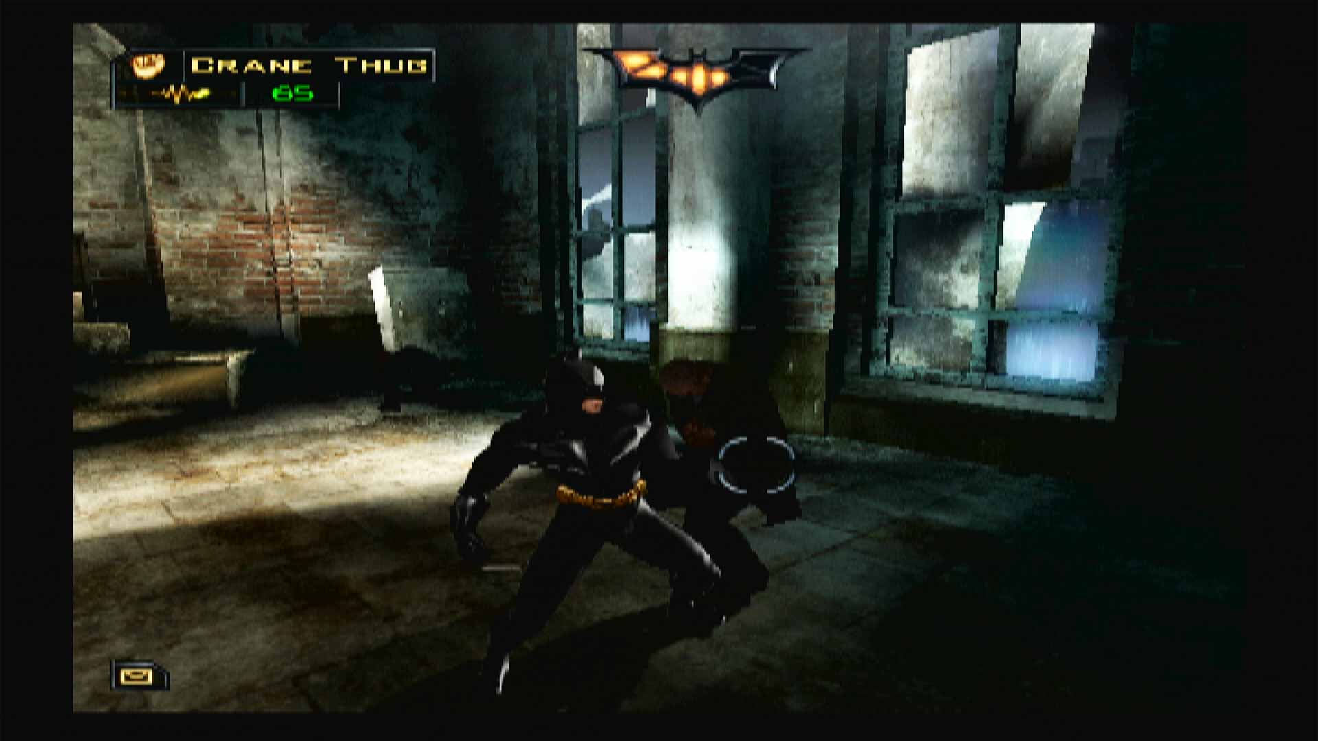 Batman Begins PS2 melee fighting