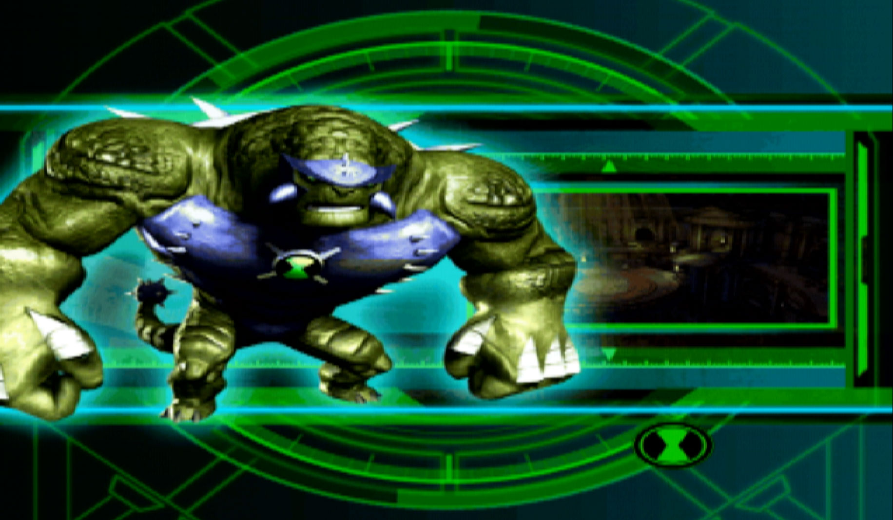 Ben 10 Ultimate Alien Cosmic Destruction PS2 starting screen