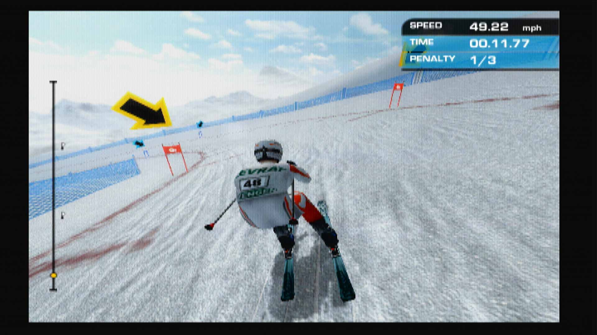 Bode Miller Alpine Skiing PS2 screenshot corner