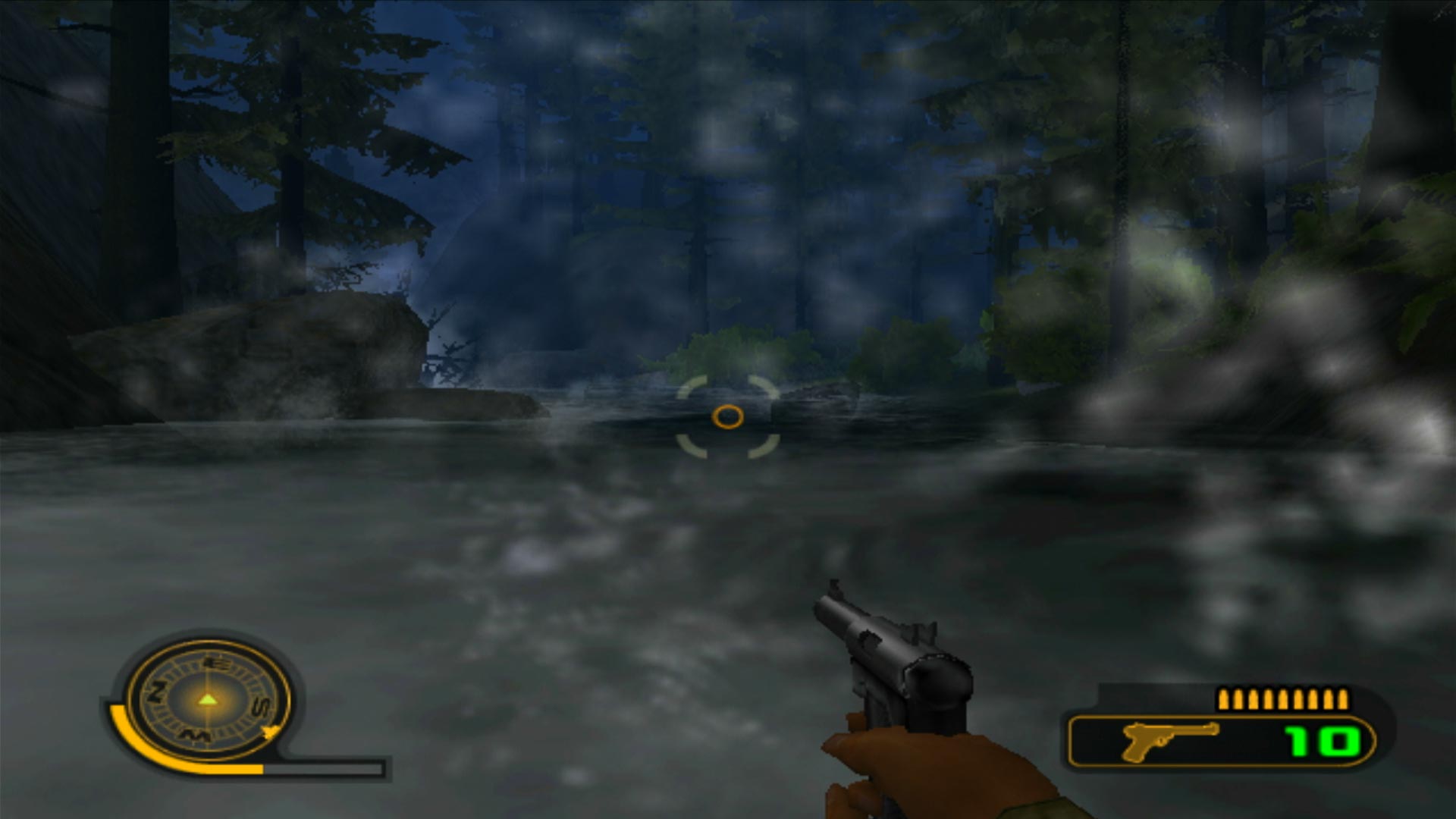 Cabelas Dangerous Hunts 2 PS2 river crossing