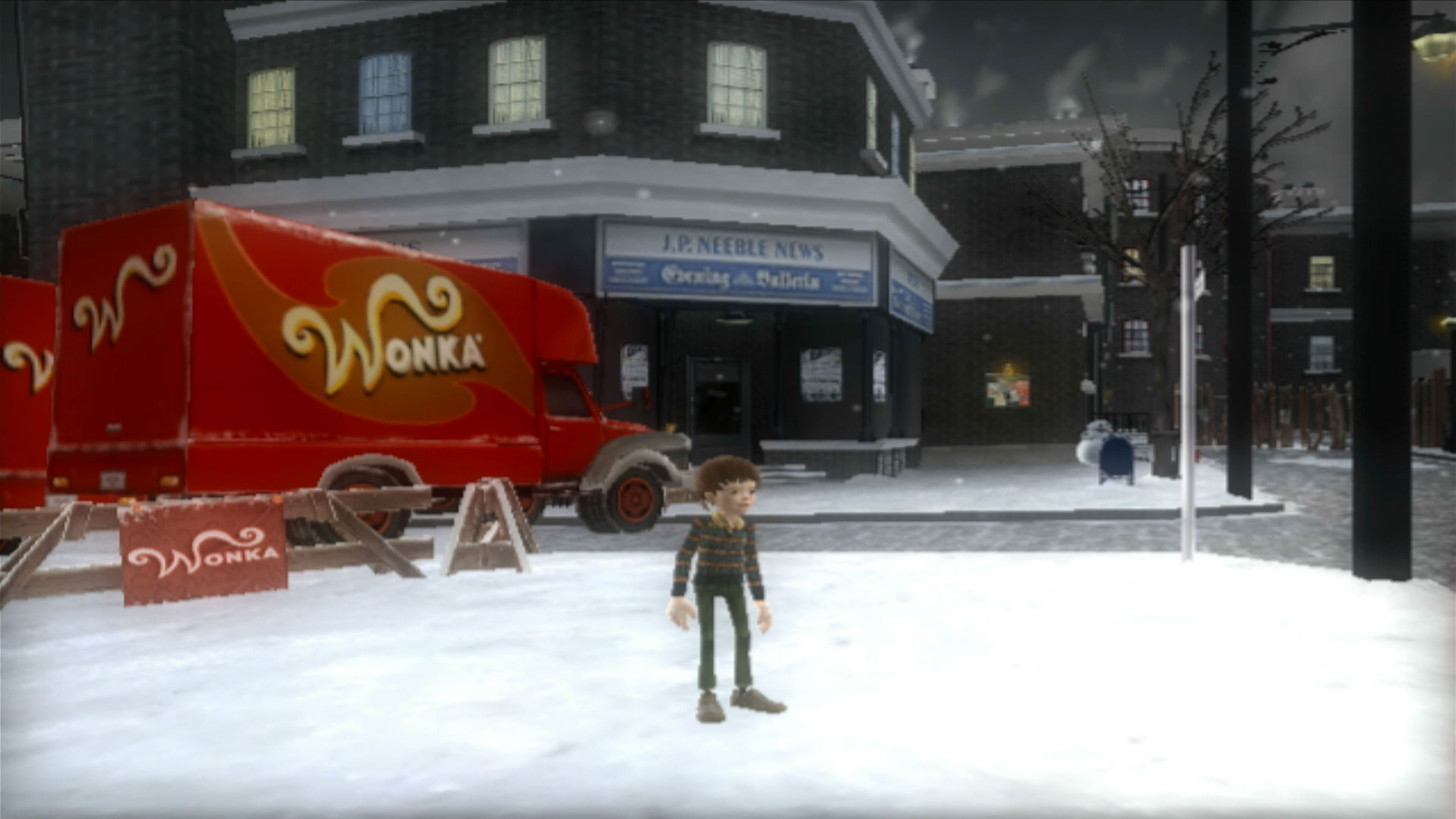 Charlie and the Chocolate Factory PS2 wonka truck