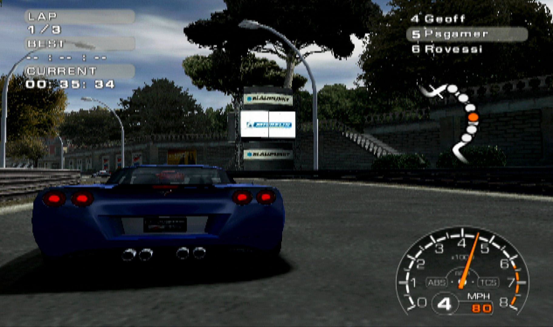 Corvette Evolution GT PS2 psgamer