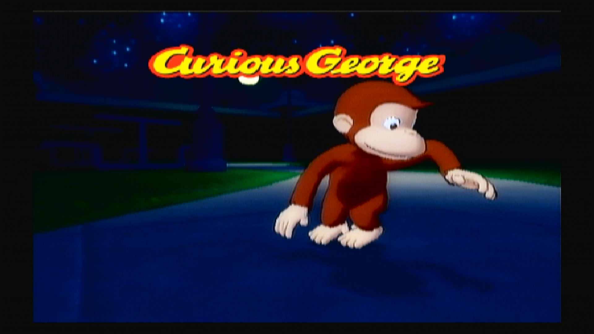 Curious George PS2 intro screen