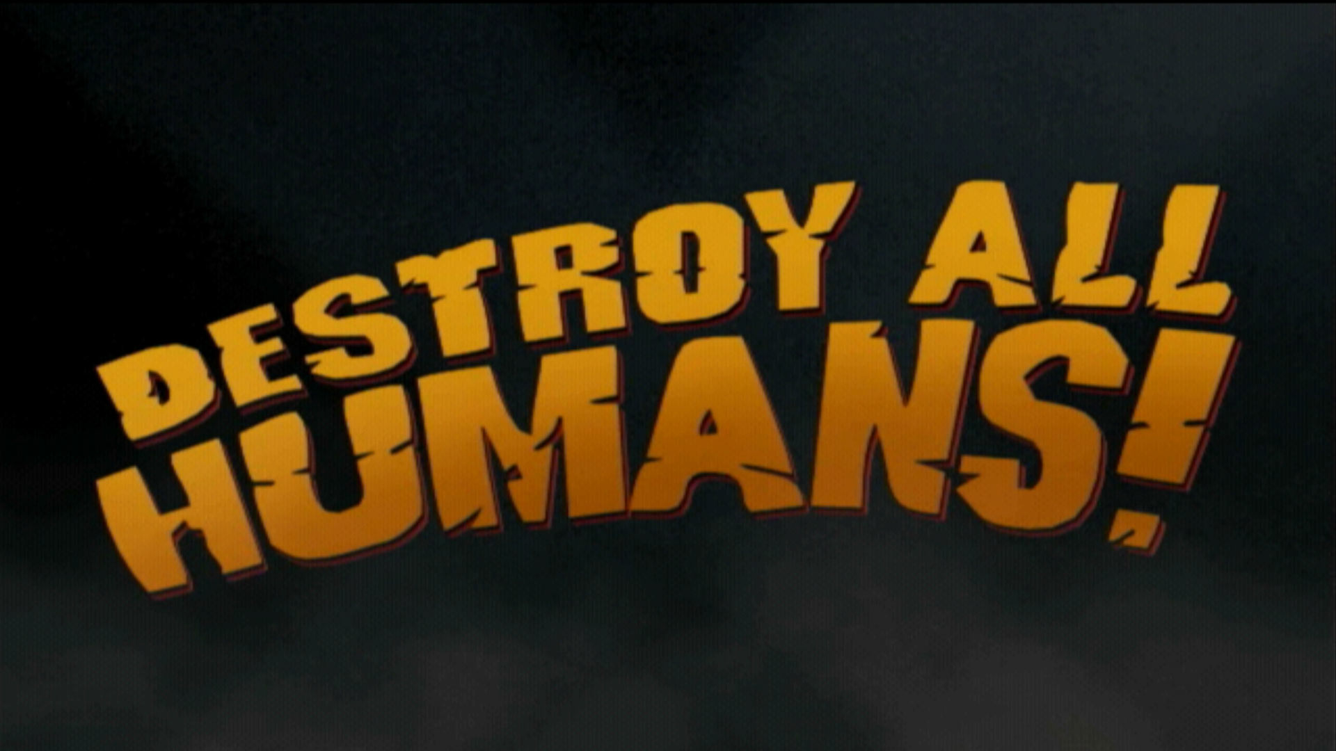 Destroy All Humans! PS2 game logo