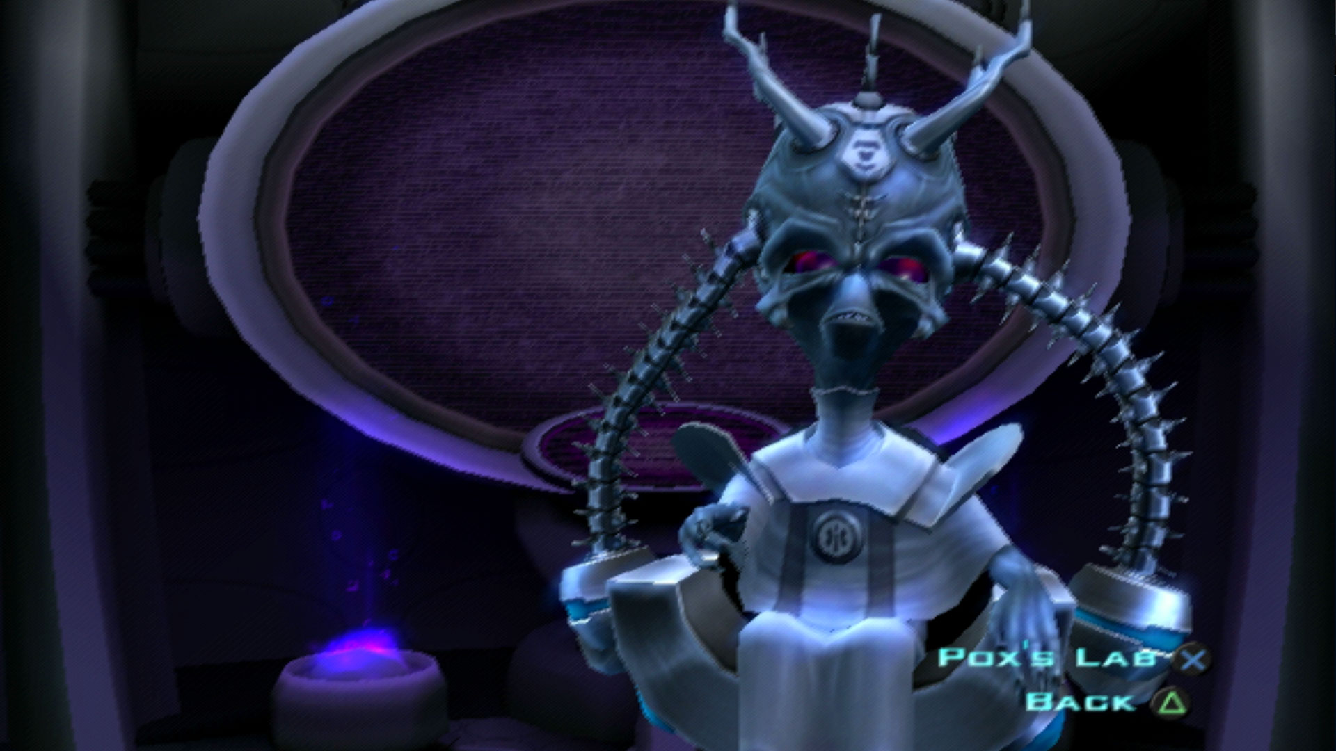 Destroy All Humans! PS2 on board mothership