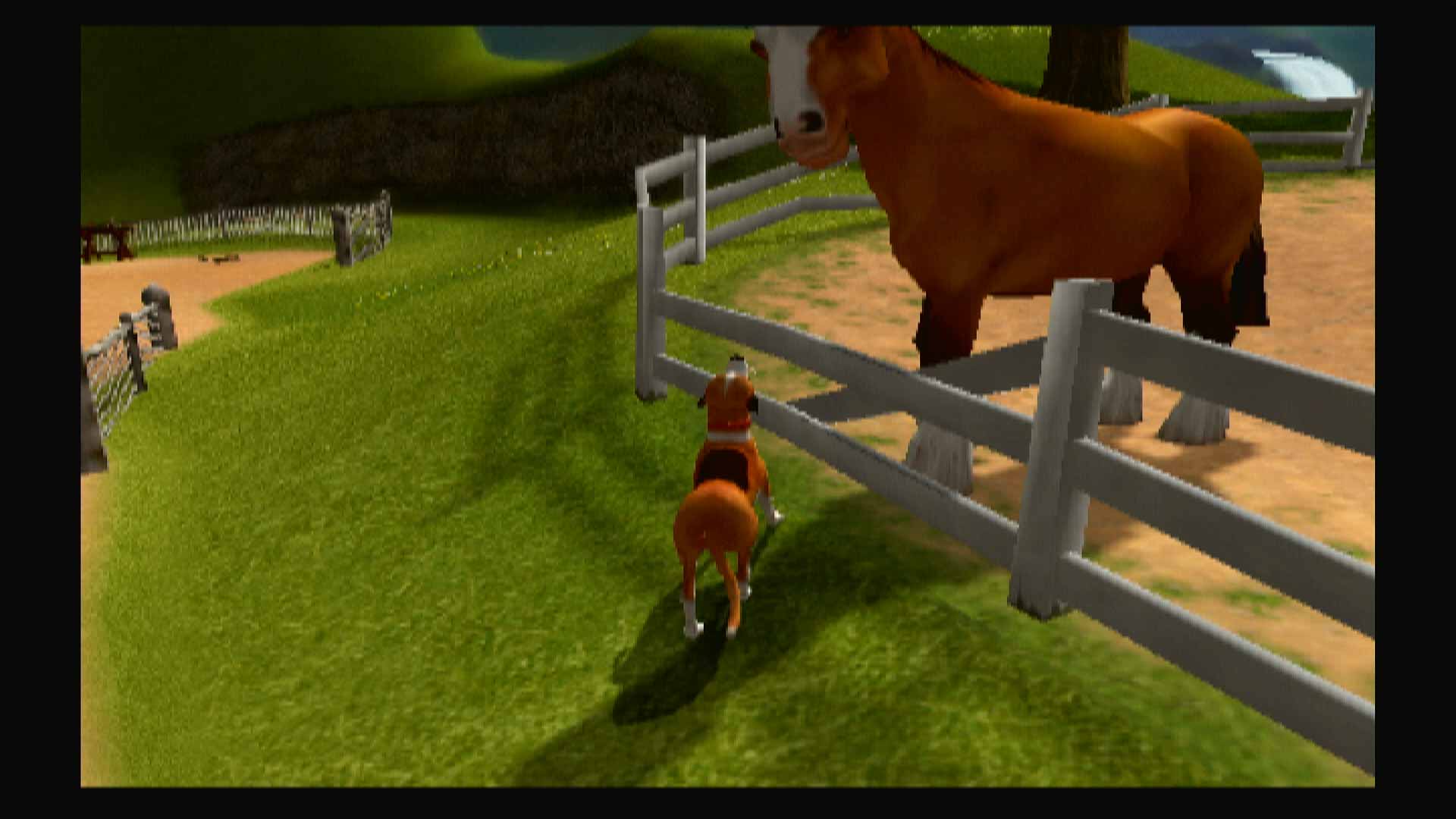 Dogs Life PS2 horse