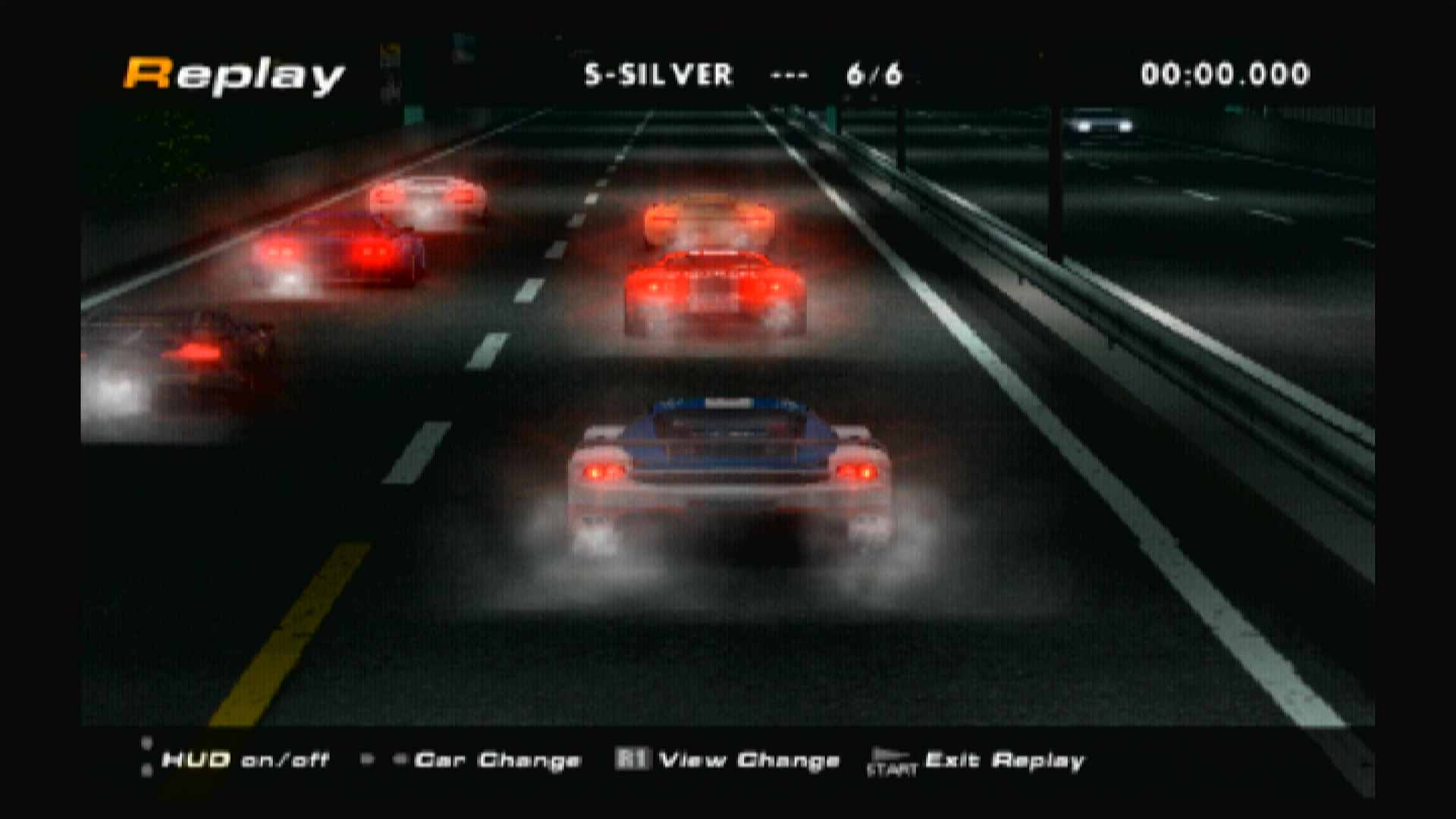 DT Racer PS2 replay