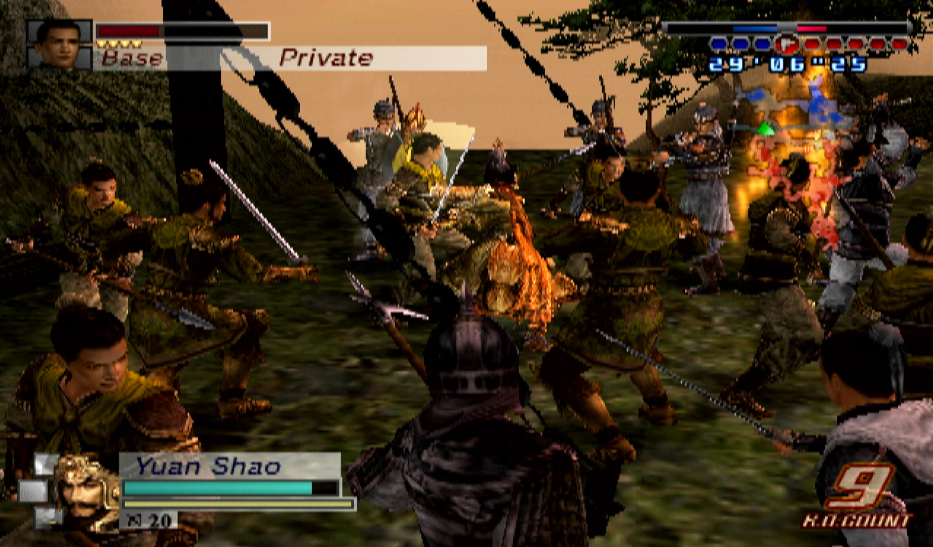 Dynasty Warriors 4 PS2 cutscene