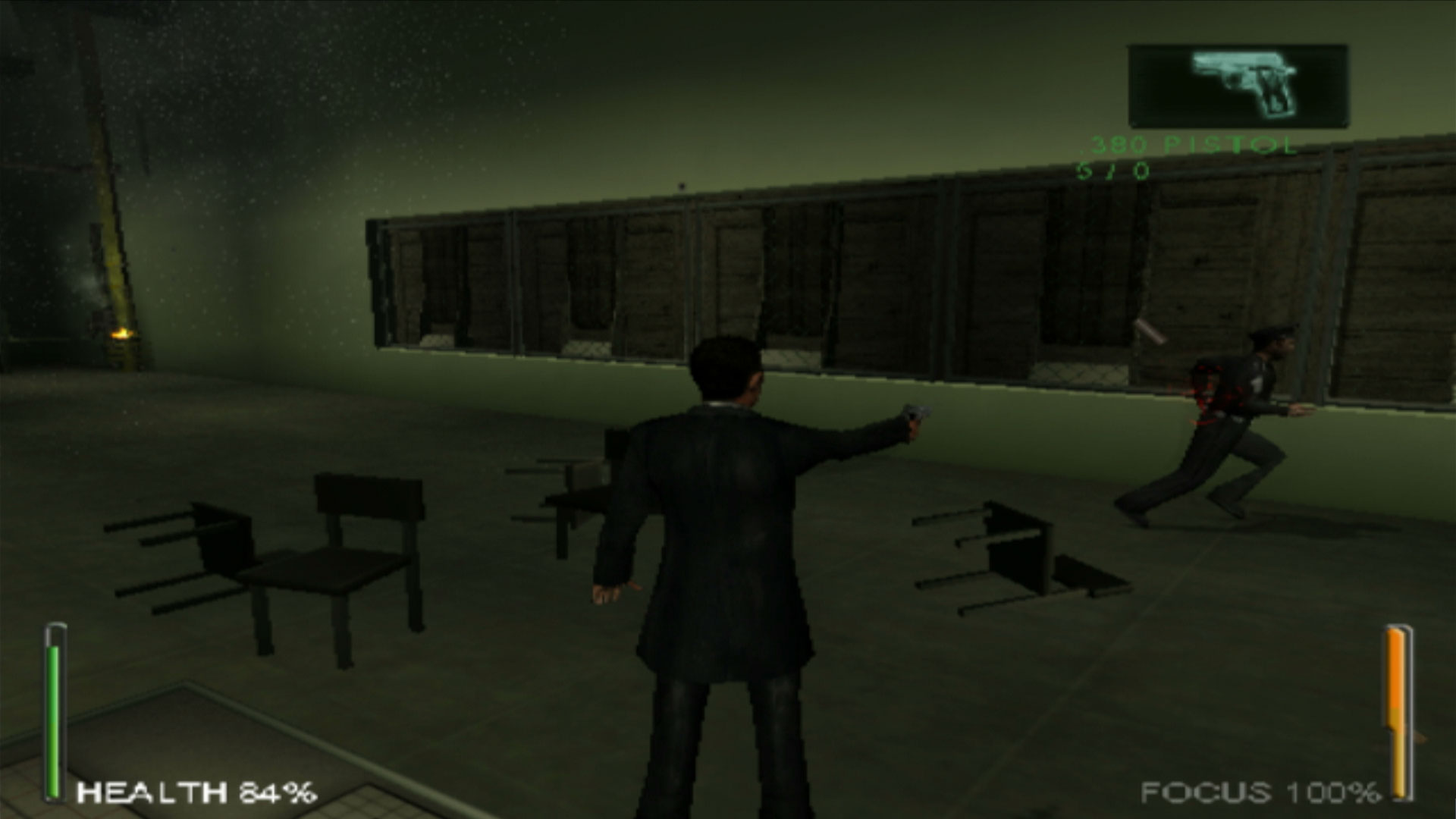 Enter the Matrix PS2 shooting gun