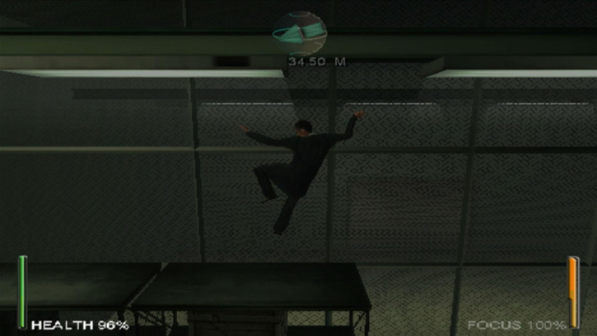 Enter the Matrix PS2 climbing walls