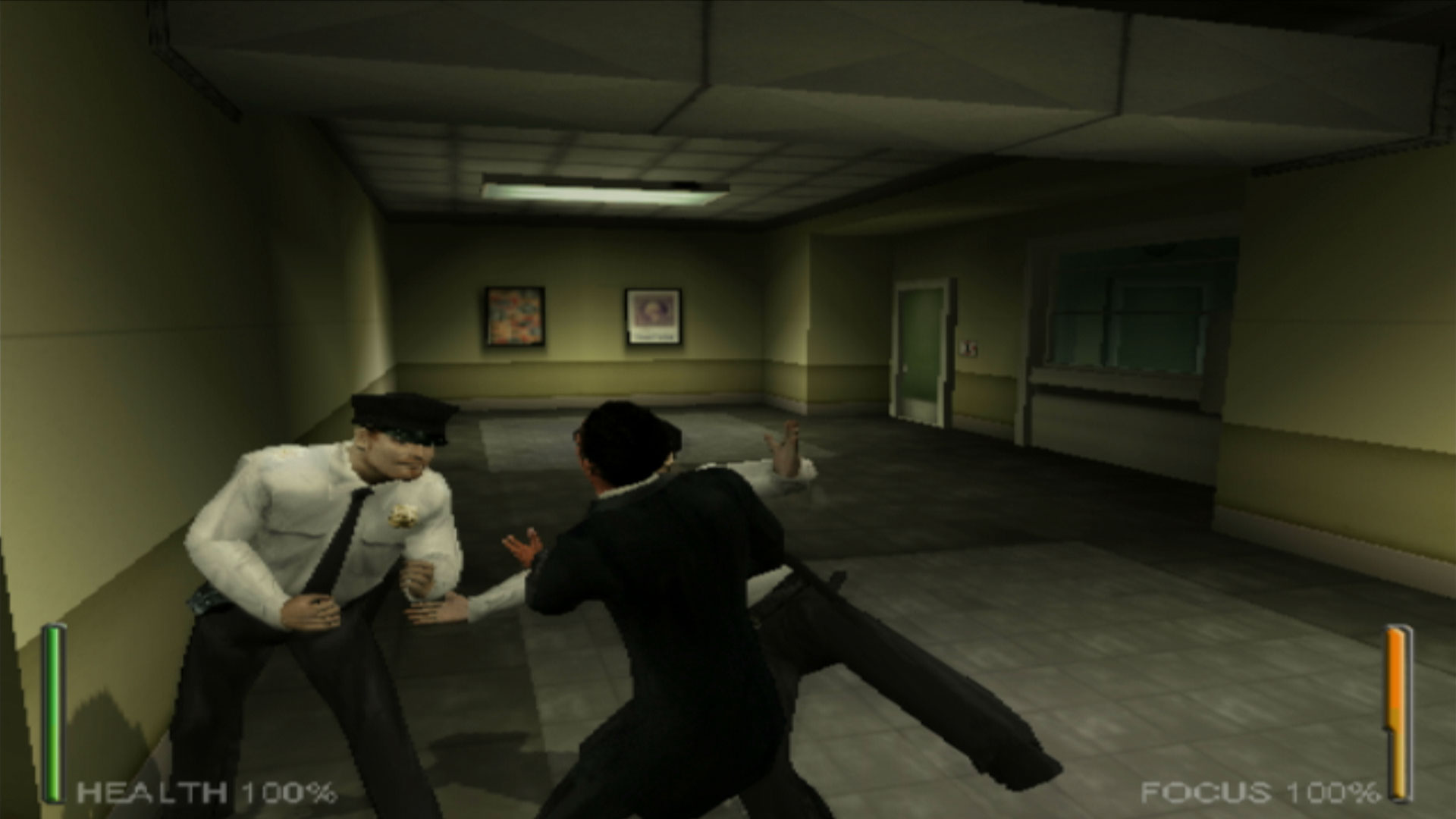 Enter the Matrix PS2 screenshot