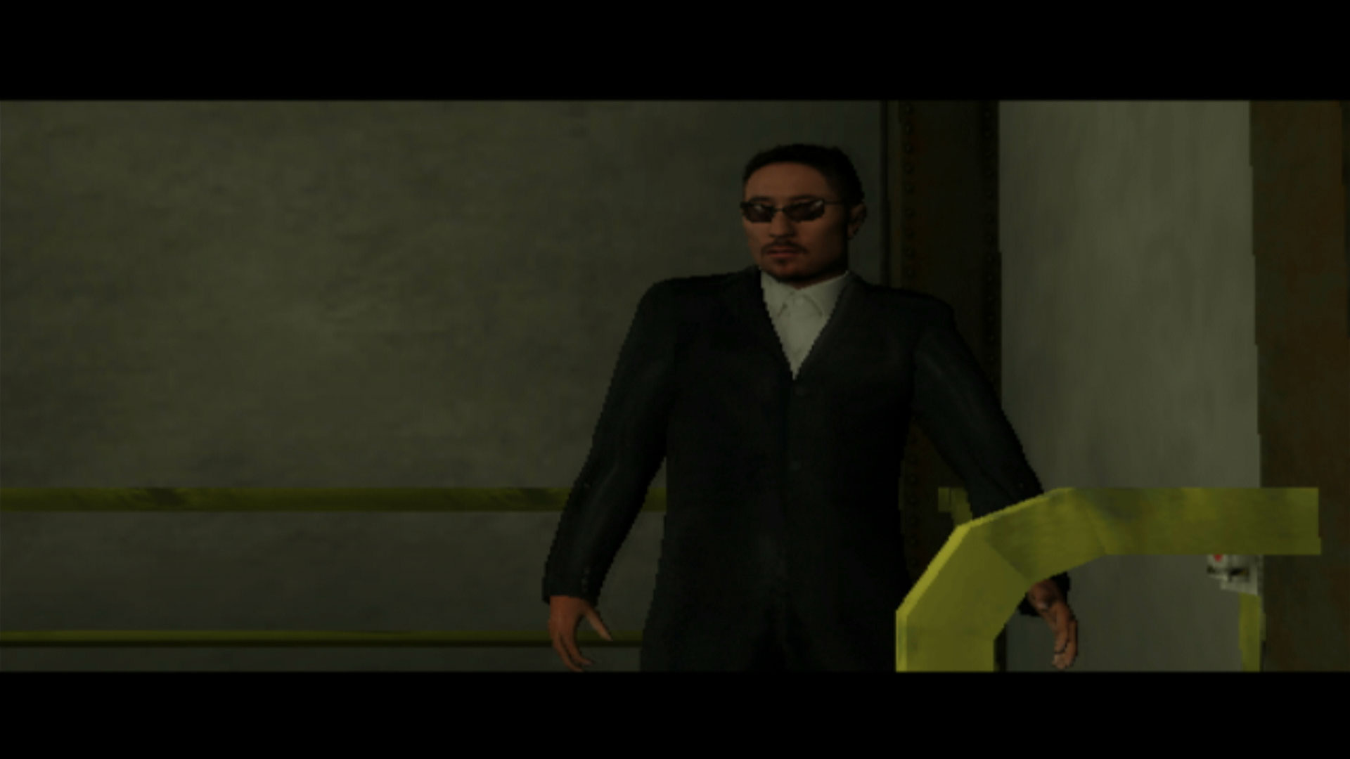 Enter the Matrix PS2 ghost cutscene