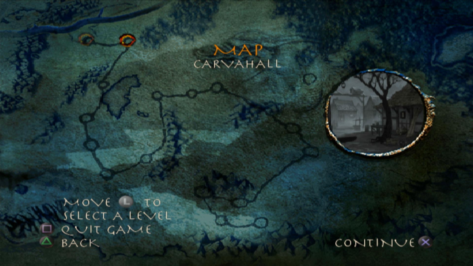 Eragon PS2 map carvahall