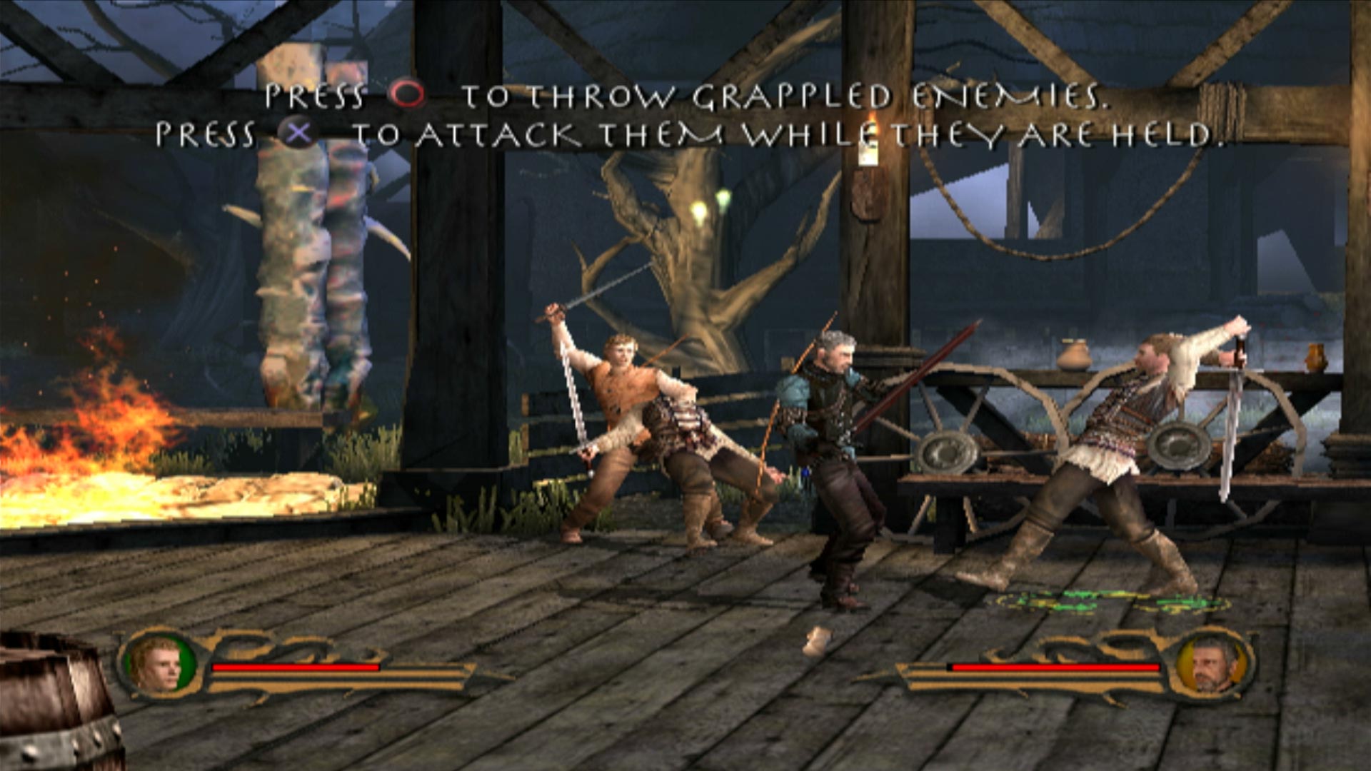 Eragon PS2 melee fighting