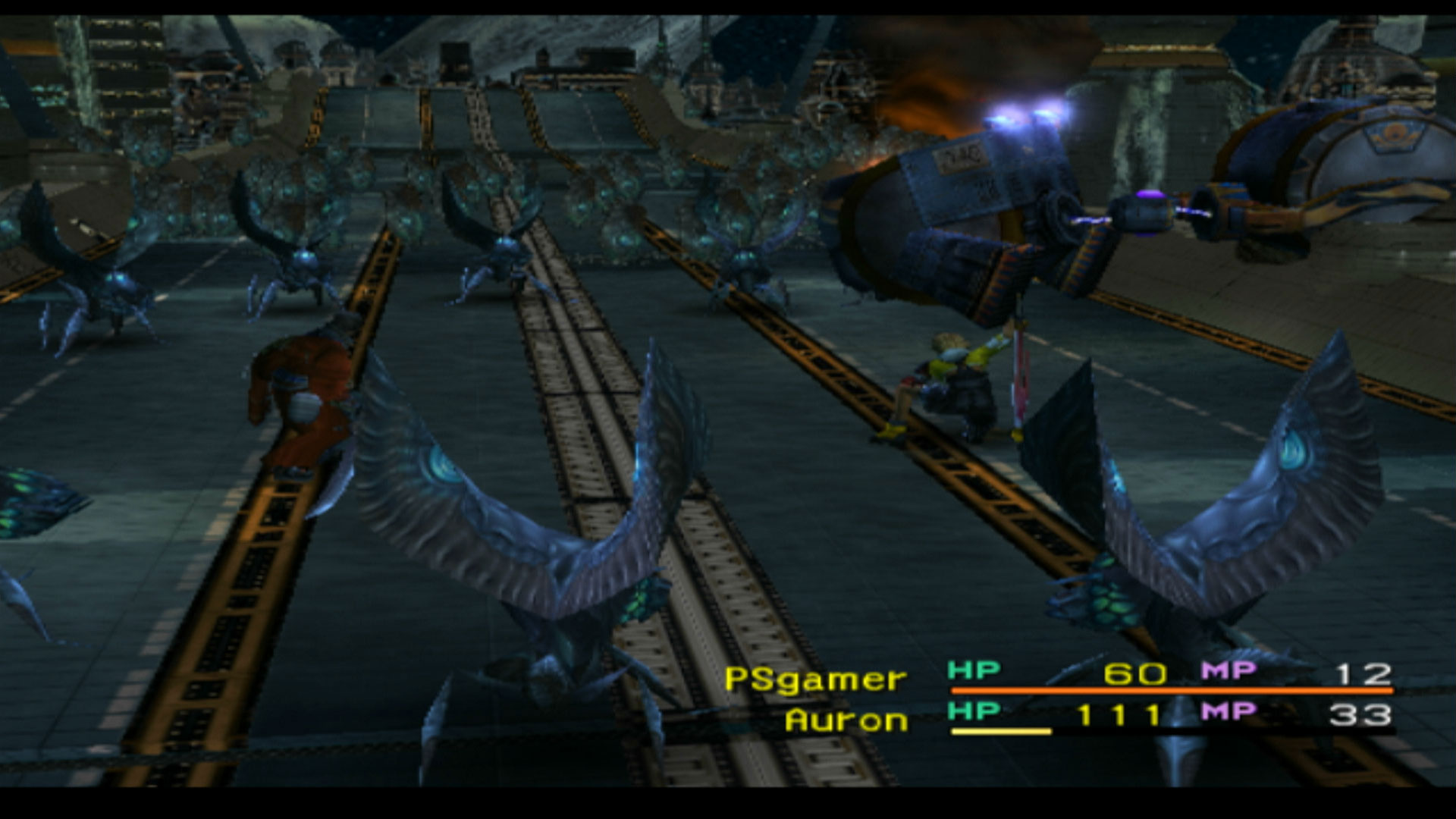 Final Fantasy X PS2 battle enemies