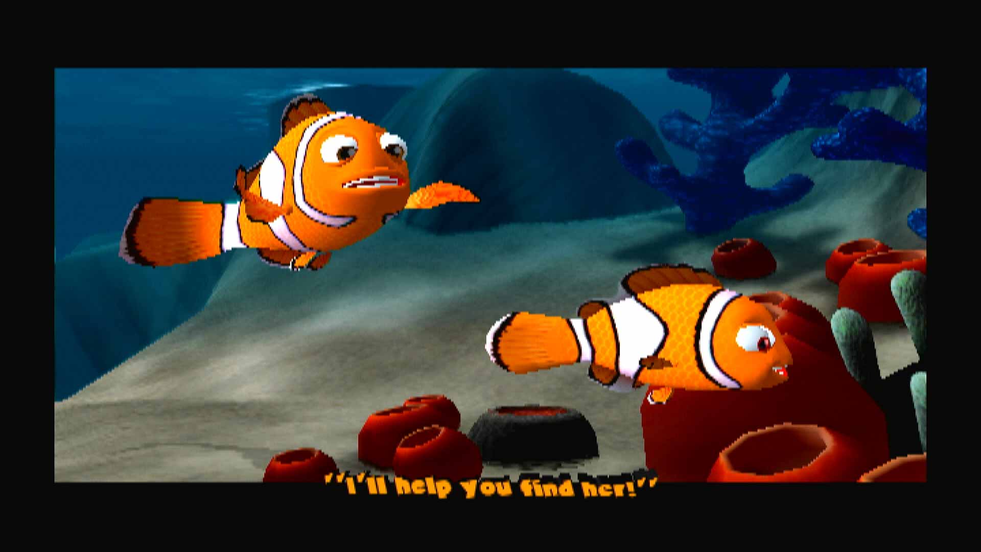 Finding Nemo PS2 marlin nemo