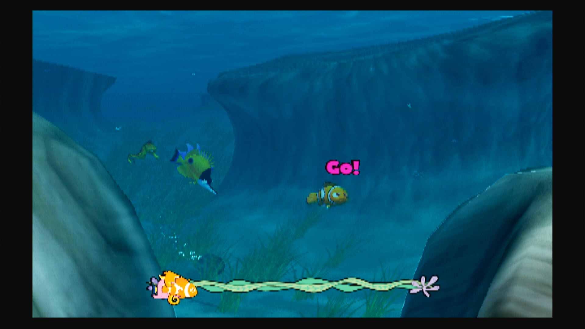 Finding Nemo PS2 start race