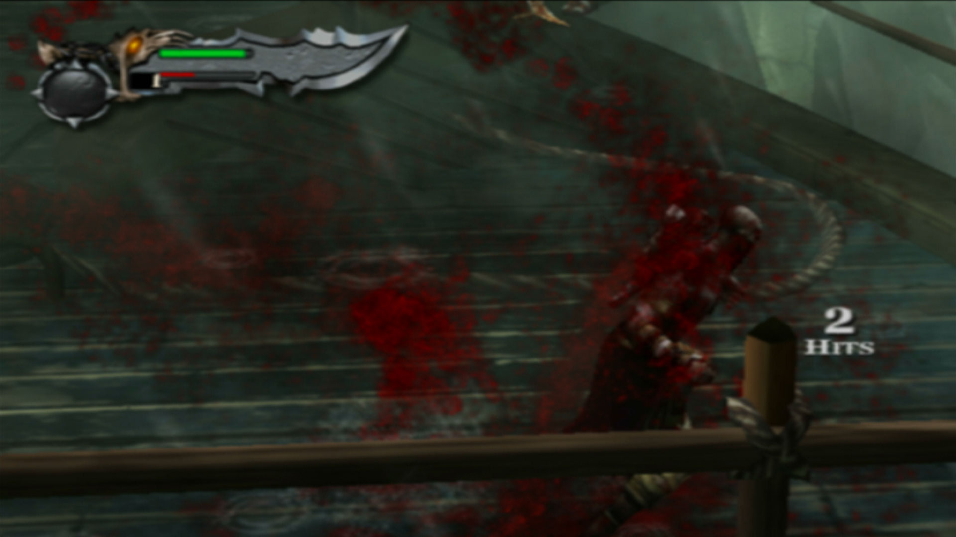 God of War PS2 blood gore