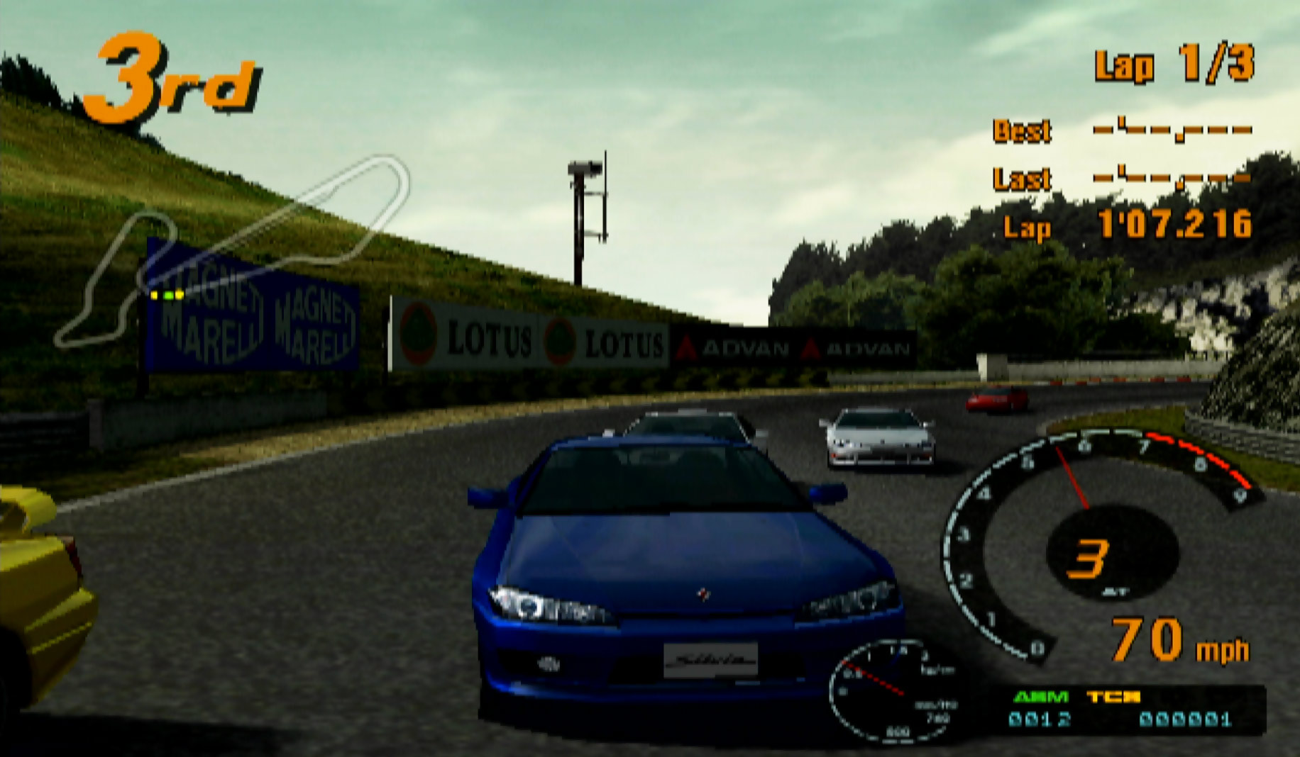 Gran Turismo 3 PS2 3rd place