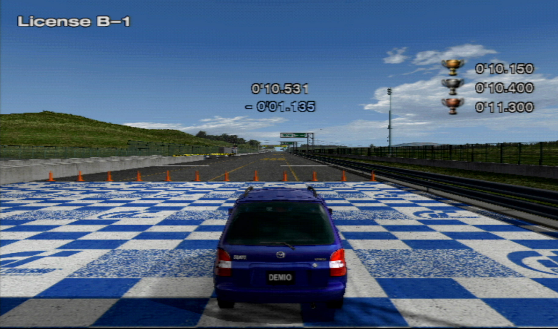 Gran Turismo 4 PS2 license b-1