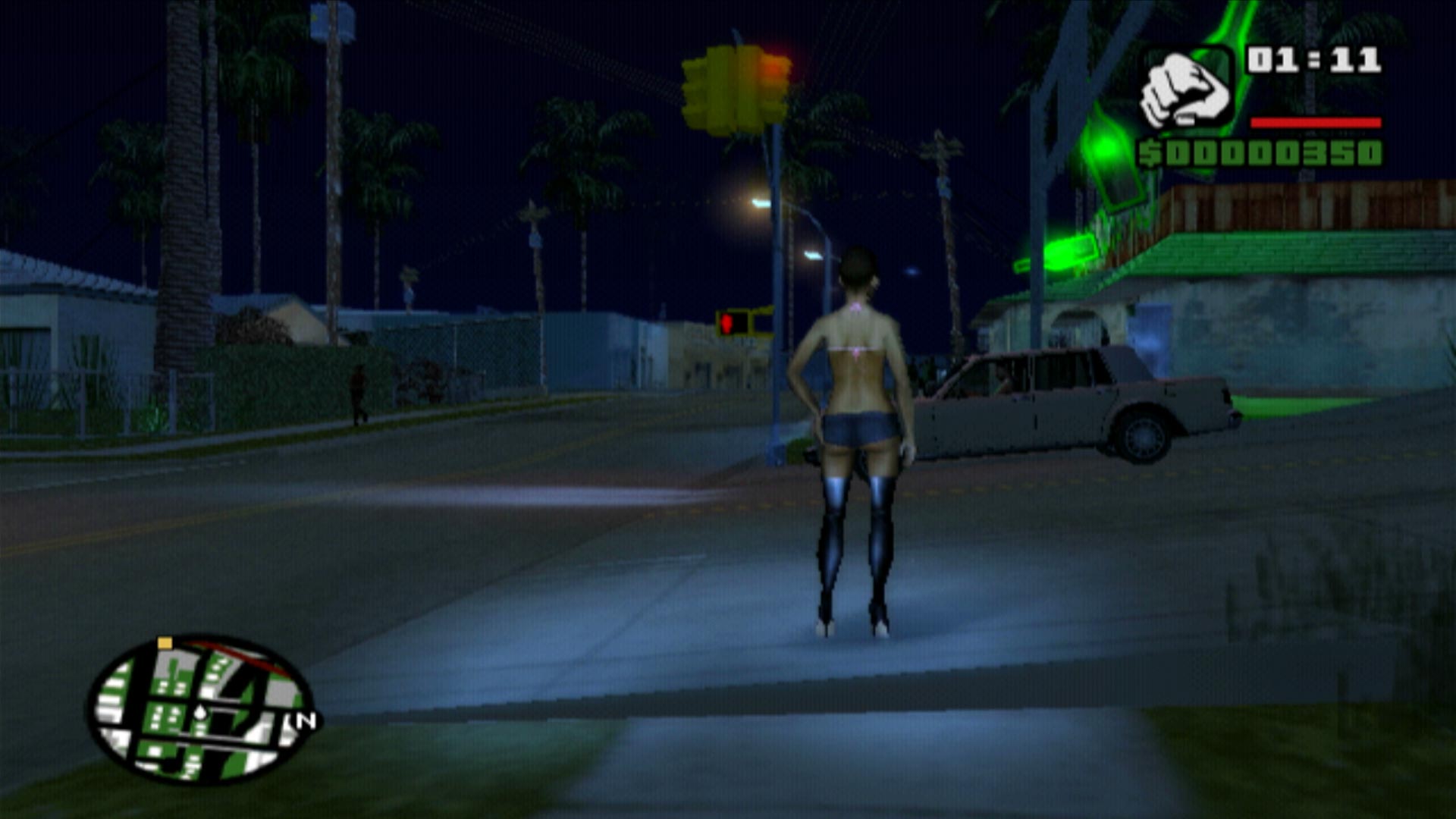 Grand Theft Auto San Andreas PS2 prostitute women street